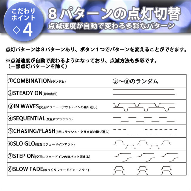 QUALISS クリスマス 防滴 イルミネーション ストレート ライト 500球 LED   50m シャンパンゴールド 点滅 8種類 Aコ - 3